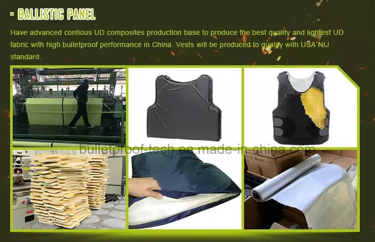High Quality Police Bullet Proof and Stab-Proof Safety Protect Vest/Light Weight Vest Chip 136