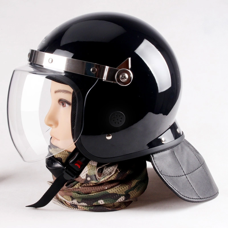 Riot Control Lightweight Helmet Round Shield Helmet Anti Riot Helmet