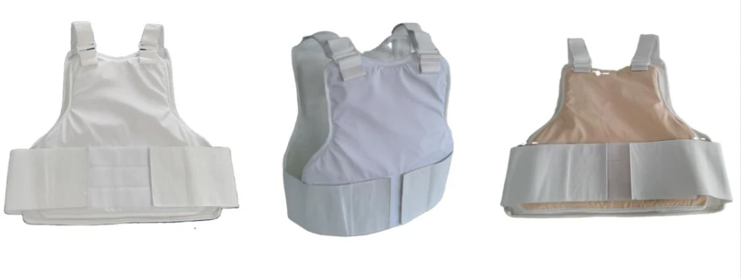 Soft White Military Custom Bulletproof Vest Nij 3A Body Armor Sale
