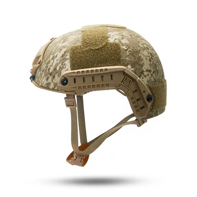 Casque pare-balles rapide militaire UHMWPE Nij Iiia casque balistique Camouflage