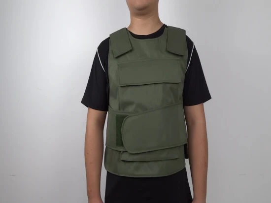 Gilet pare-balles tactique militaire dissimulé en Kevlar PE léger noir